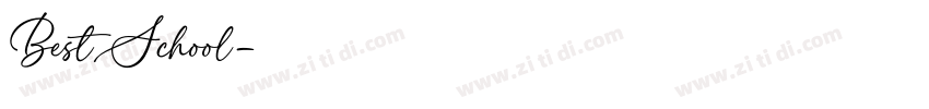 BestSchool字体转换
