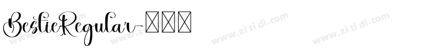 BestieRegular字体转换