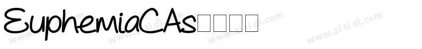 EuphemiaCAs字体转换
