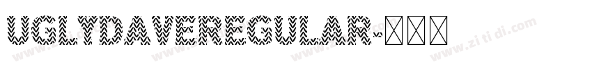 UglyDaveRegular字体转换