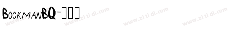 BookmanBQ字体转换