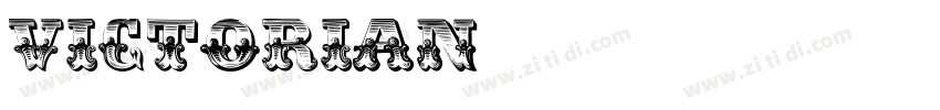 Victorian字体转换