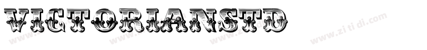 VictorianStd字体转换