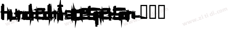 HundredMiracesPERSON字体转换