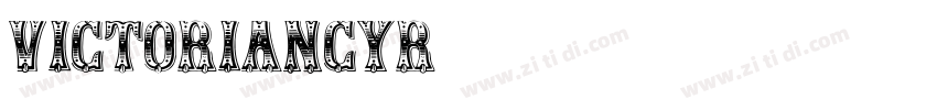 VictorianCyr字体转换