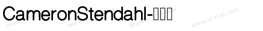 CameronStendahl字体转换