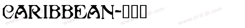 Caribbean字体转换