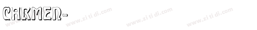 CARMEN字体转换