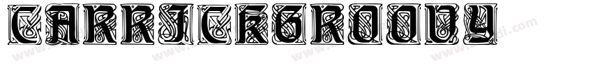 CarrickGroovy字体转换