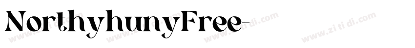 NorthyhunyFree字体转换