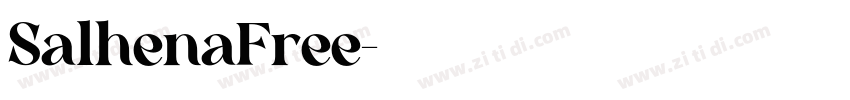 SalhenaFree字体转换
