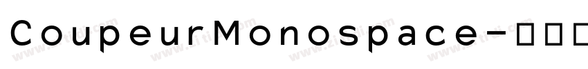 CoupeurMonospace字体转换