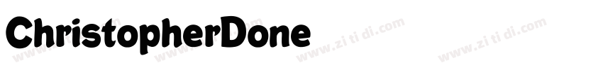 ChristopherDone字体转换