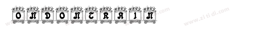 LondonTrain字体转换
