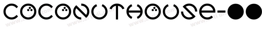 CoconutHouse字体转换
