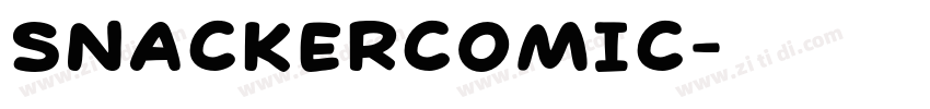 SnackerComic字体转换