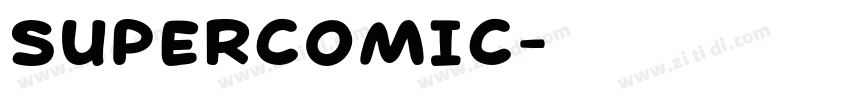 SuperComic字体转换