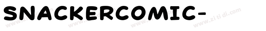 SnackerComic字体转换