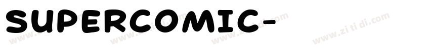SuperComic字体转换
