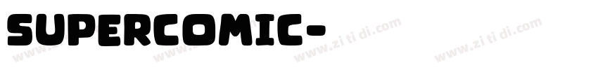 SuperComic字体转换