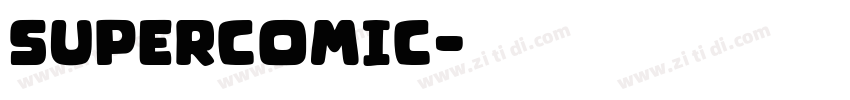 SuperComic字体转换