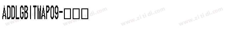 AddLGBitmap09字体转换