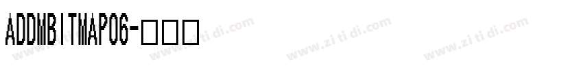 AddMBitmap06字体转换