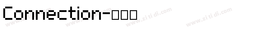 Connection字体转换