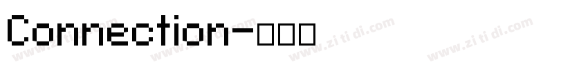 Connection字体转换