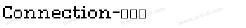 Connection字体转换