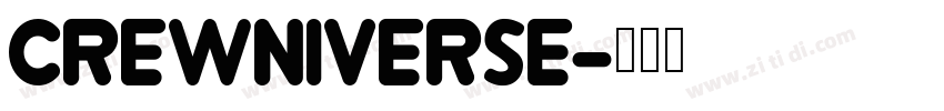 Crewniverse字体转换