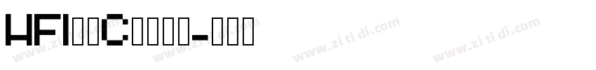 HFIceCubes字体转换