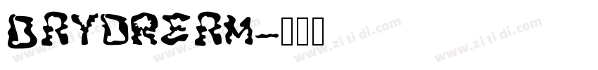 Daydream字体转换