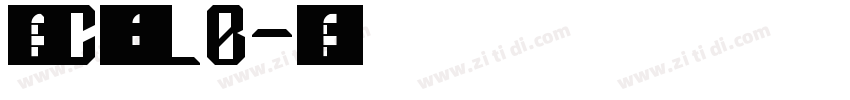 文鼎DC黄阳尖魏体D_B字体转换