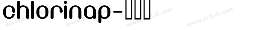 Chlorinap字体转换