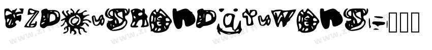 FZDouShenDaYuWenS字体转换