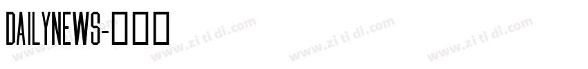 DailyNews字体转换
