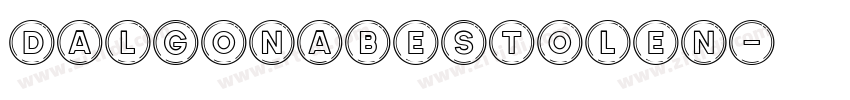 DalgonaBestolen字体转换