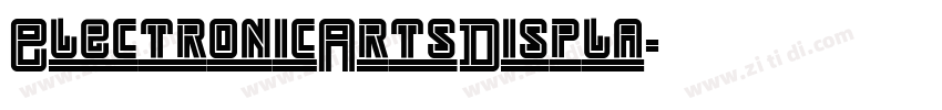 ElectronicArtsDispla字体转换