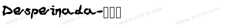 Despeinada字体转换