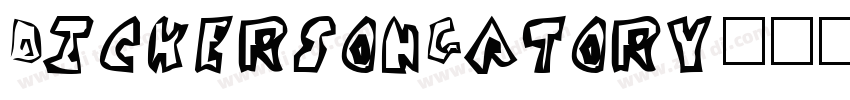 DickersonGatory字体转换