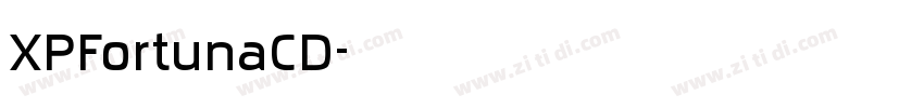 XPFortunaCD字体转换