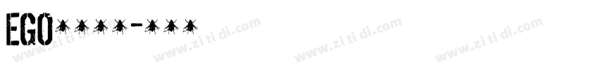 EGO宜州科技字体转换