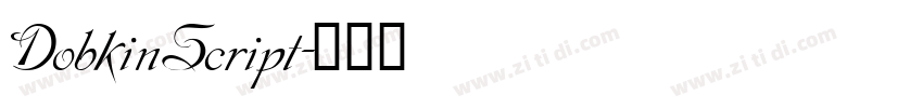 DobkinScript字体转换