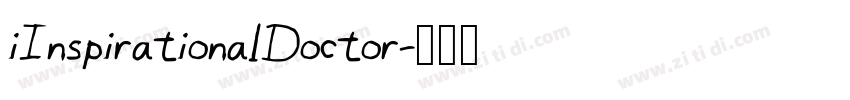 iInspirationalDoctor字体转换