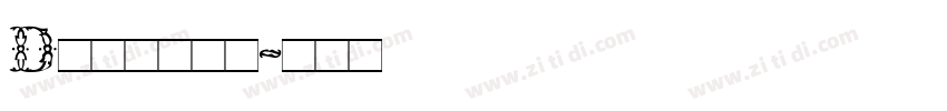 Dresden字体转换