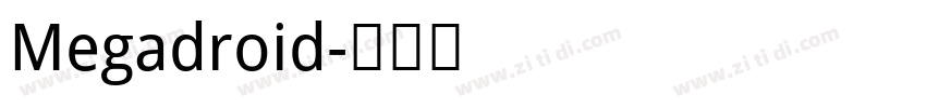Megadroid字体转换