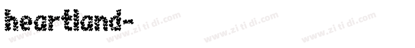 heartland字体转换