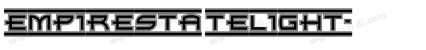 EmpireStateLight字体转换