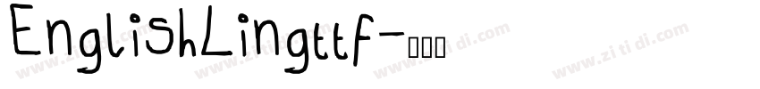 EnglishLingttf字体转换